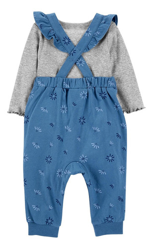 Conjunto Niña Carter's De 2 Piezas Talla 3 Meses Original (Usado)