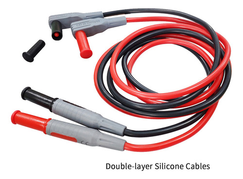 Kit De 25 Cables De Prueba De Silicona Para Multímetro P1308