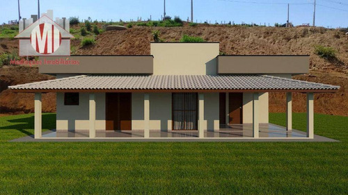 Linda Chácara Em Construção, Com Escritura, 03 Dormitórios, Bem Localizada, À Venda, 1500 M² Por R$ 370.000 - Rural - Pedra Bela/sp - Ch0875