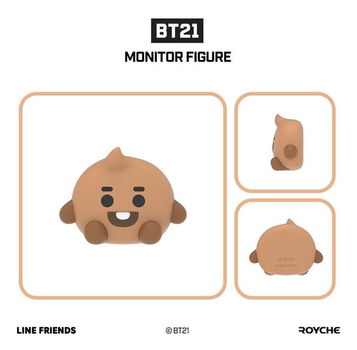 Figura Monitor Bt21 Baby Line Friends Royche Original Bts