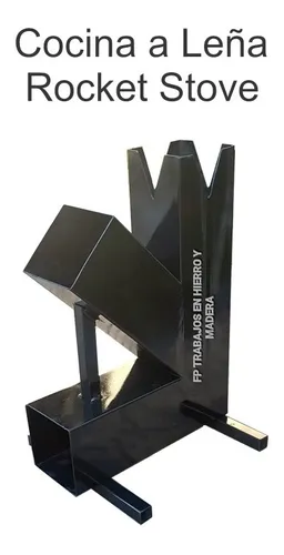 Cocina A Leña Rocket Stove + Obsequio!!!entrega Inmediata!!