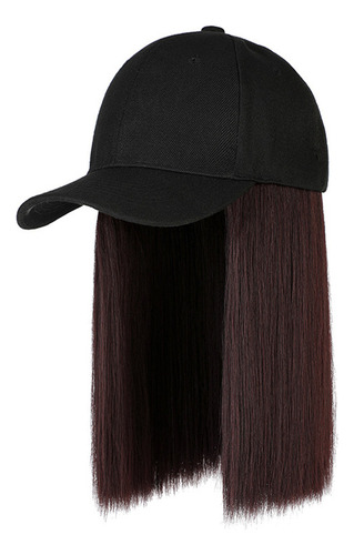 Pelucas De Béisbol De Gorra Alta Para Mujer Con Pelo Corto