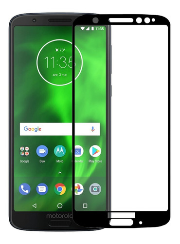 Película Vidro 3d Full Cover Premium Moto G6 G6 Plus G6 Play