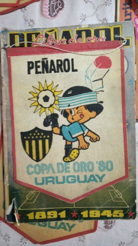 Banderín De Peñarol Y Nacional Mundialito 1980