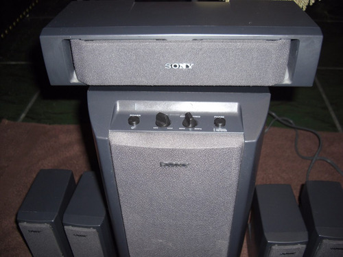Sistema De Parlantes Sony 5.1 Con Subwoofer Activo (Usado)