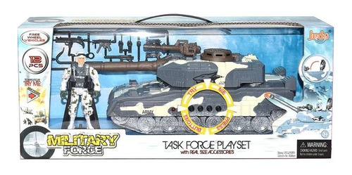 Tanque De Guerra Soldado Armas Sonido Luz