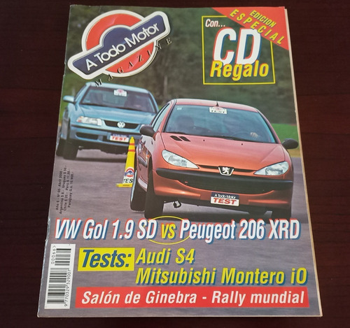Revista A Todo Motor Magazine Año 6 N° 66 Abril 2000 - Zwt