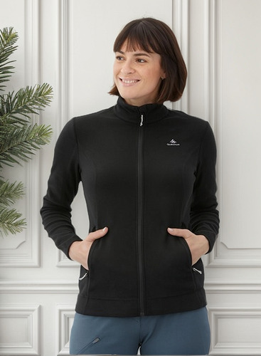 Campera Polar Quechua Mujer Trekking Montaña