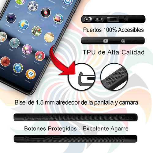 Funda Para Motorola Patron Ilustracion Flores Naturaleza