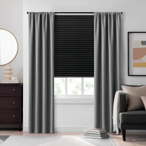 Papel Eclipse Blackout — persiana plissada — pacote com 2 cores