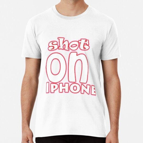 Remera Dispararon En iPhone Memes Algodon Premium 