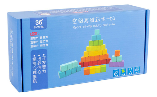 Rompecabezas En V En Brain Teaser Para Niños, Cubos Creative