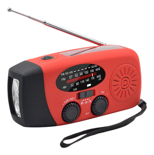 Equipo De Radio Am/fm Con Led De 2000 Mah Para Dynamo Hand