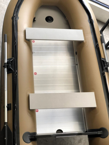 Imagen 8 de 13 de Coralsea Bote Inflable Hsd 320 Aluminio 15 Hp Ap No Zodiac