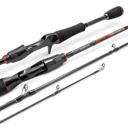 Vara Para Carretilha Drako C-581m 1,73m 8-17lbs 1 Parte - Maruri