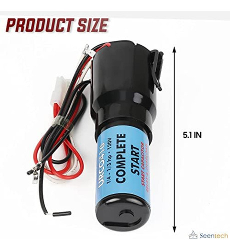 Rco410 Condensador De Arranque Duro 3 En 1 Compatible Con Y