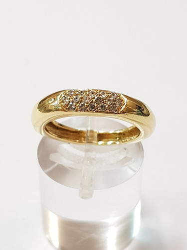 Anillo Oro 18k Cubics 4,1grs N°14 Brumat