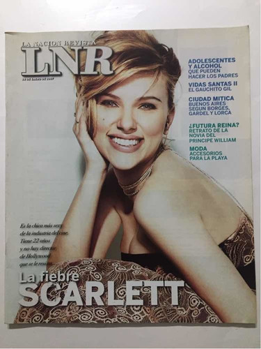 La Nación Revista Lnr # 1960-28/01/2007 Scarlett Johansson