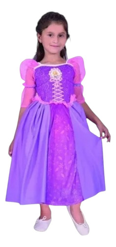 Disfraz De Rapunzel Talle 2 New Toys Cad9027 Original Disney