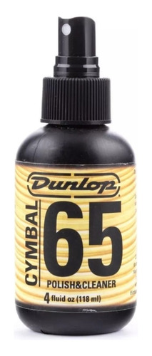 Limpador Dunlop 65 Pratos Spray Polidor Cymbal  6434 Usa