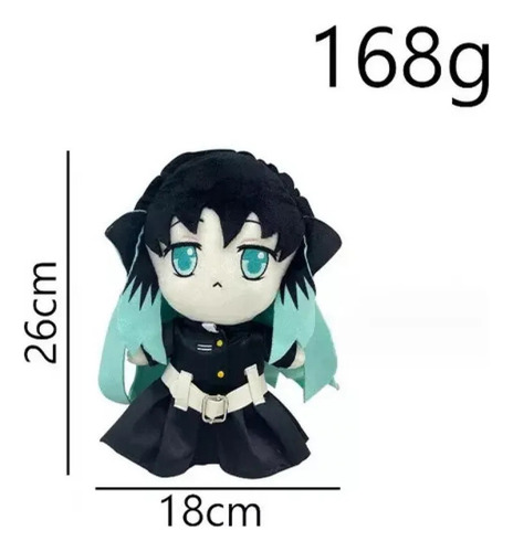 Jy Muñeco De Peluche Muichiro M Anime Con Figura De Tokito