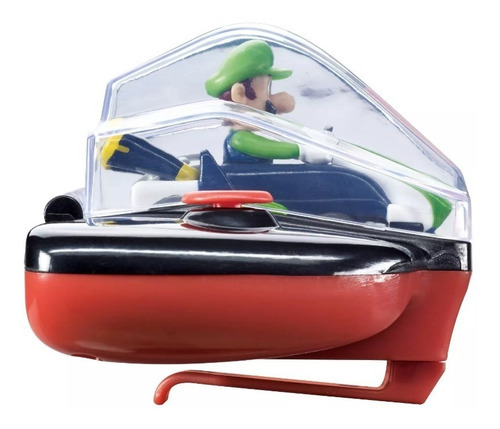 Set Mario Kart Rc Portable Luigi Carrera Nintendo - Luigi