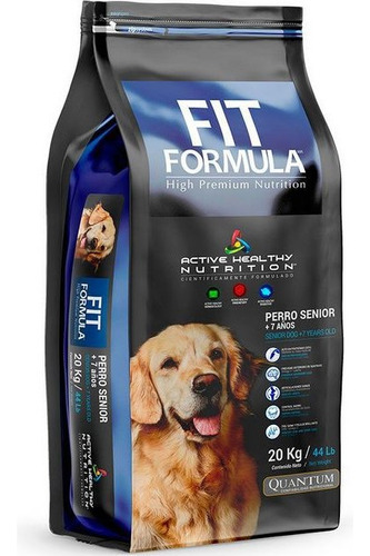 Alimento Fit Formula Senior 20kg (perros + 7 Años)