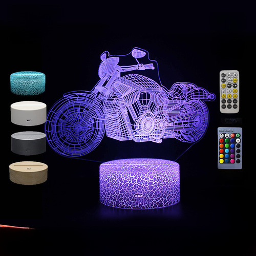 .. Base Negra: Colorful Touch - My-1209 - Motocicleta Harley