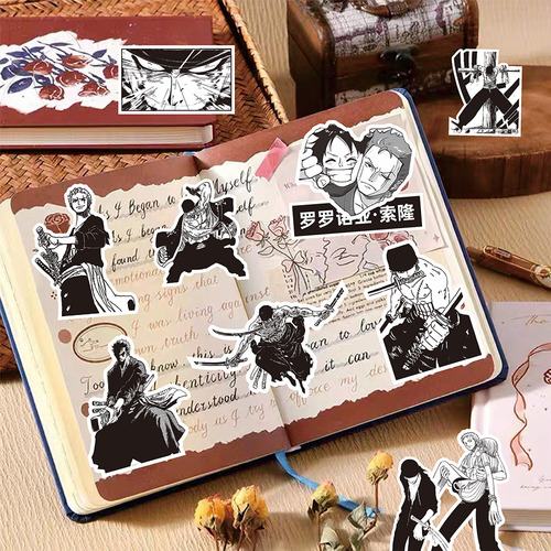 75 Pegatinas Geniales De Anime Zoro De Una Sola Pieza Para N