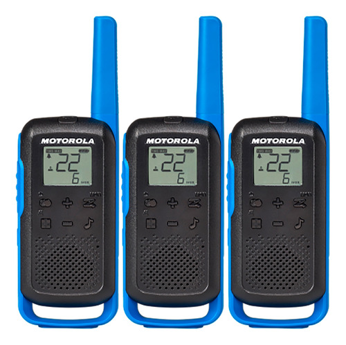 Handy Walkie Talkie Motorola T270tp 2 Vías 40km X 3 Unidades