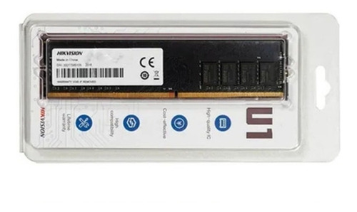 Memoria RAM U1 color negro 8GB 1 Hikvision HKED3081BAA2A0ZA1