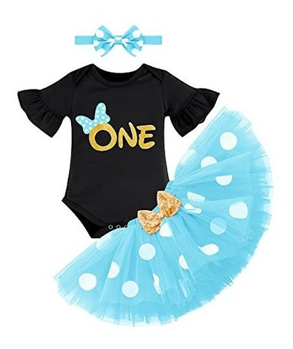 Baby Girl First Birthday Outfit Ruffle Wild One Mpcld