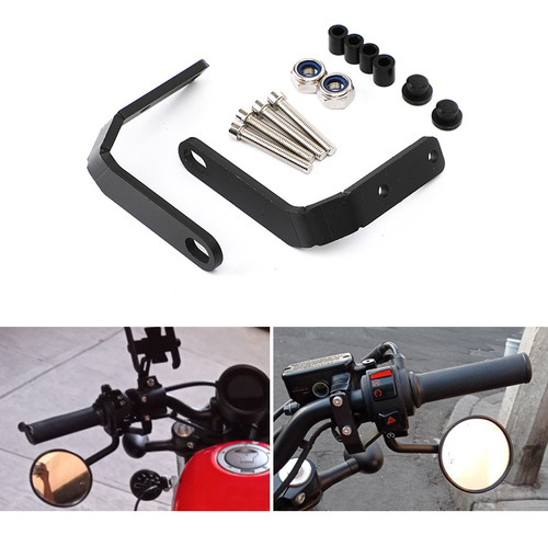 Par Espejos Kit Soporte Bajar Para Honda Cmx 500 Rebel