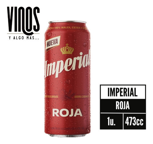 Cerveza Imperial Roja - Lata 473cc