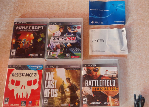 Play 3 Super Slim 500gb Completa (Usado)