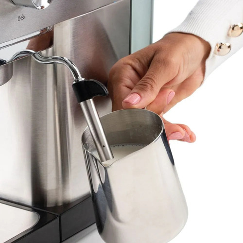 Cafeteira Máquina De Café Espresso Manual Ariete Jade 110v Prata