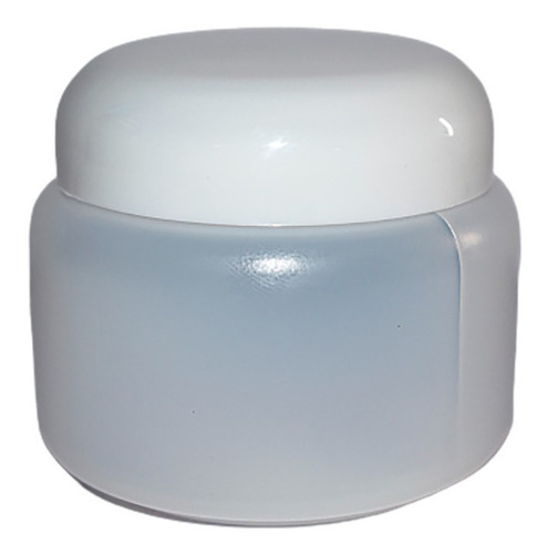 25 Frasco Tarro Pomadero 120 Ml Gr Plastico Trasparente