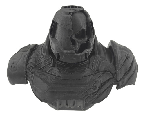 Doom Slayer Red Gold Figura Acción Eternal Mcfarlane Toys