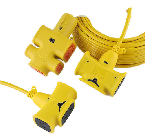 Cable De Extensión De Alimentación Para Fregar, Enchufe, Lín