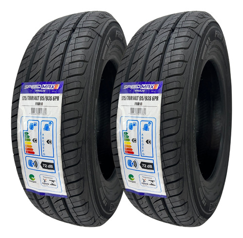 Kit 04 Pneus 175/70r14c Lt 95/93s Frd18 Speedmax Prime Carga S