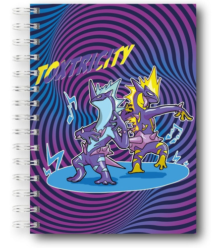 Cuaderno De Anime Pokemon +separador A Tono - Toxtricity