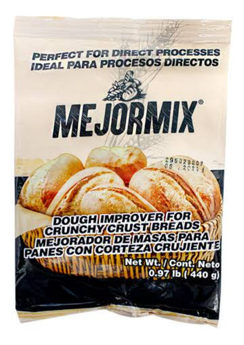 Mejorante De Masas Para Pan Blanco Mejormix 20 Pz De 440g
