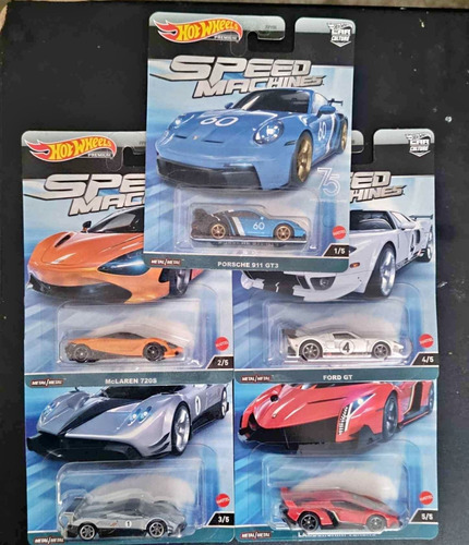 Hot Wheels Speed Machine Azul (Usado)