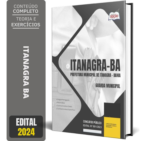 Apostila Prefeitura De Itanagra Ba 2024 - Guarda Municipal