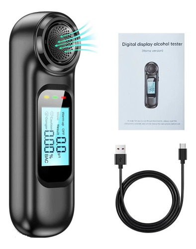 Alcoholímetro Digital Tester Non-contact Portatil Recargable