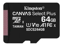 Comprar Tarjeta De Memoria Kingston Sd 64gb 100 Mb\u002Fs Clase10 Ful Hd