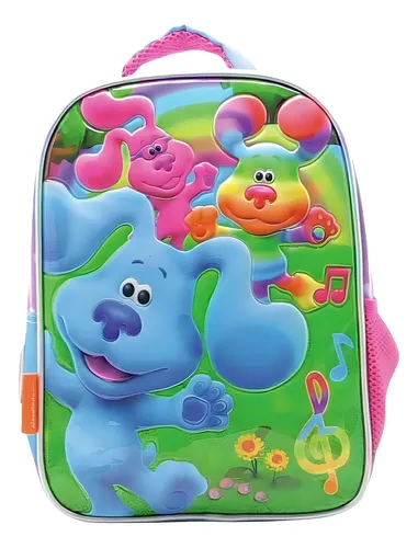 Mochila Blue 3 Personajes 12 - Cresko Cian