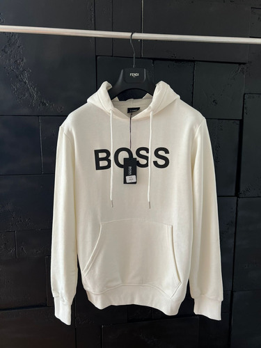 Buzo Saco Capota Hugo Boss Algodón Hombre 