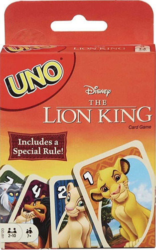 Uno Disney El Rey León¡es El Clásico Juego De Cartas Que C