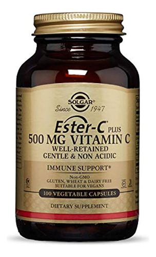 Solgar Ester-c Plus 500 Mg Vitamina C - L a $123900